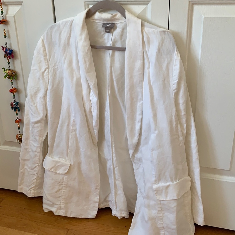 linen blazer